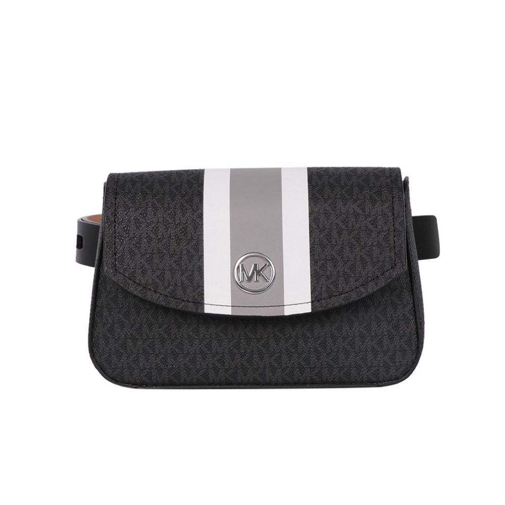 Michael Kors womans logo belt bag with strip /Large/ XL